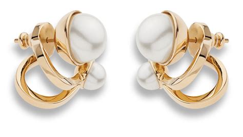 dior double pearl earrings price|christian dior double pearl earrings.